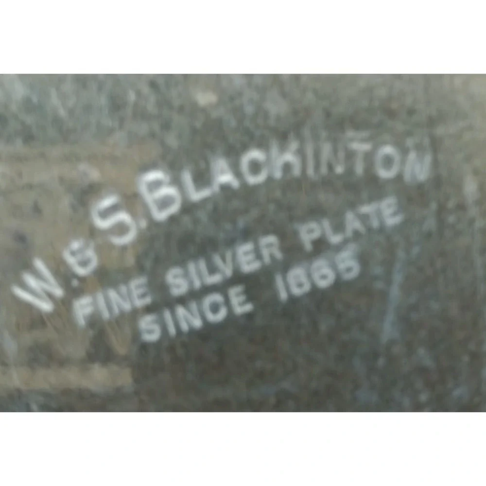 W & S BLACKINGTON Silver Plated Large 11
